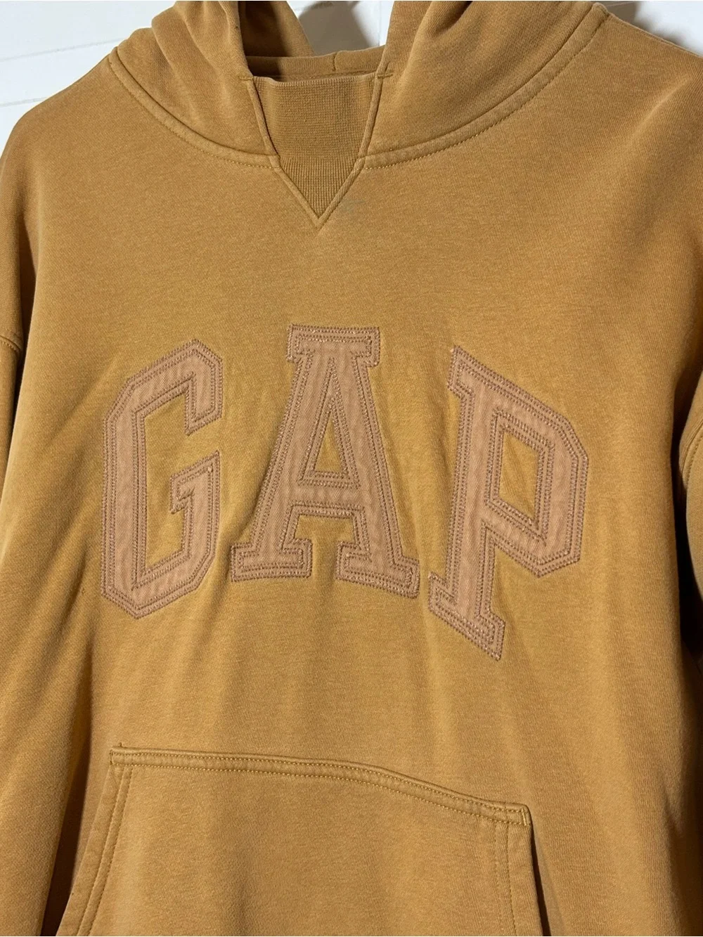 GAP Teen Pullover Hoodie - Honey Mustard
